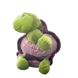 Zoobie Pet Tama the Tortoise Plush Toy Blanket